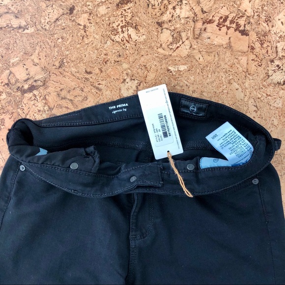 AG Jeans, “Prima” Cigarette Leg Black, sz 26 - NWT - Picture 7 of 8